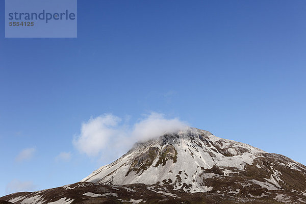 Mount Errigal  Glenveagh-Nationalpark  County Donegal  Irland  Britische Inseln  Europa