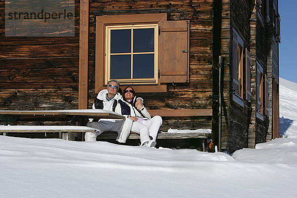 Außenaufnahme  Entspannung  Chalet  Ski  freie Natur