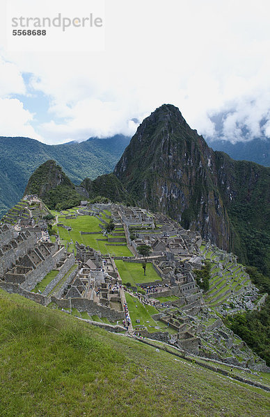 Ruinenstadt Machu Picchu  Peru