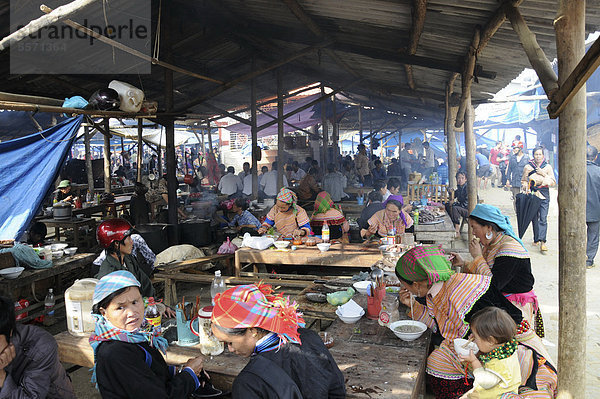 Essen  Markt  Bac Ha  Vietnam  Südostasien  Asien