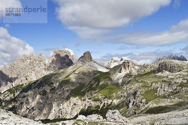 Rautenkofel  Schusterplatte  Dolomiten  Südtirol  Italien  Europa