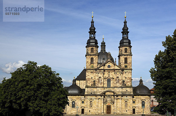 Fuldaer Dom  St. Salvator  Fulda  Hessen  Deutschland  Europa