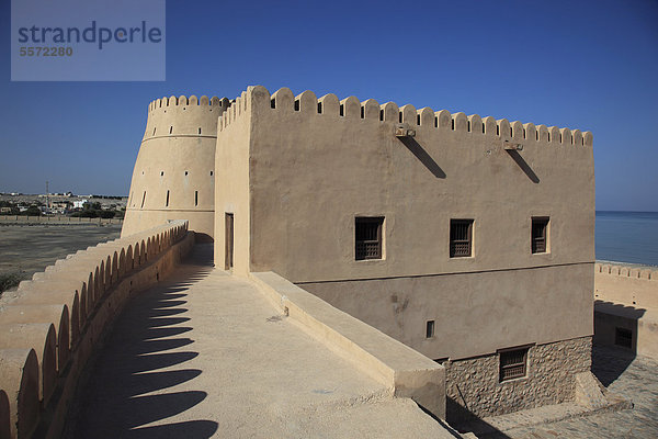 Bukha Fort  Bukha  Bucha  in der omanischen Enklave Musandam  Oman  Arabische Halbinsel  Naher Osten