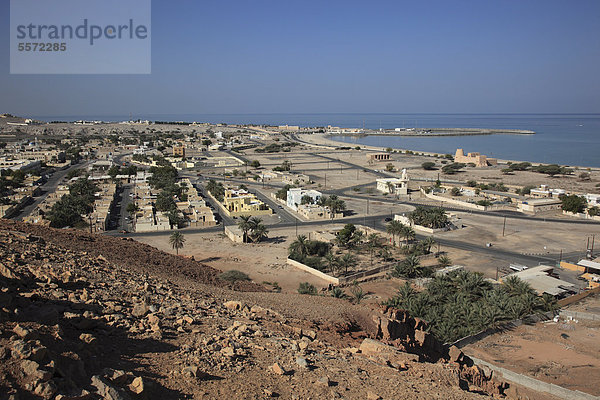 Bucht von Bukha  in der omanischen Enklave Musandam  Oman  Arabische Halbinsel  Naher Osten