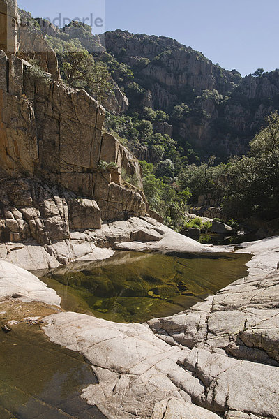 Valle d'Oridda  Monte Linas  Sardinien  Italien  Europa