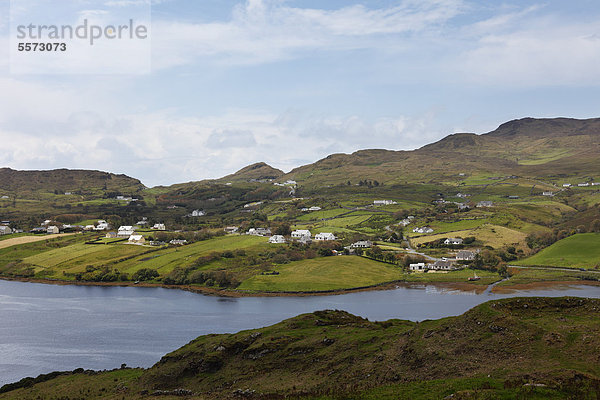 Teelin  Teelin Bay  County Donegal  Ireland  Europe