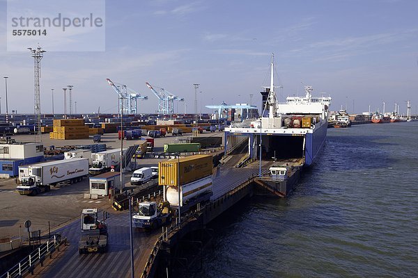 Hafen Zeebrugge  Belgien