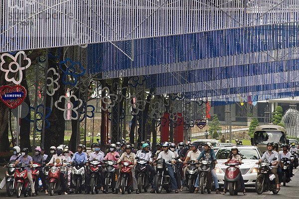 Asien  Vietnam  Ho-Chi-Minh-Stadt  Verkehr
