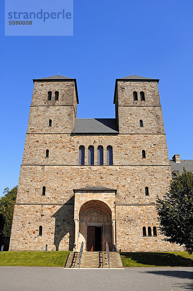 Abteikirche der Benediktinerabtei Gerleve  Münsterland  Nordrhein-Westfalen  Deutschland