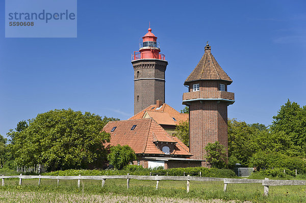 Leuchturm am Dahmer Kliff bei Dahmeshöved  Dahme  Ostsee  Schleswig-Holstein  Deutschland  Europa