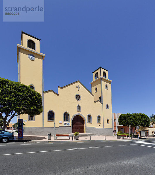 Iglesia del Cruce de Arinaga  Agüimes  Gran Canaria  Kanarische Inseln  Spanien  Europa