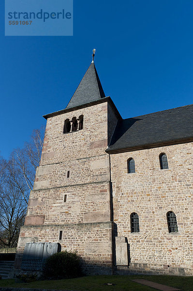 Romanische Michaelskapelle  Fulda  Hessen  Deutschland  Europa