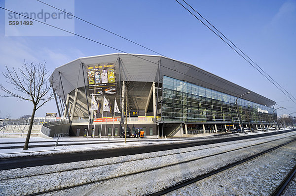 Glücksgas-Stadion  Dynamo Dresden Fußballstadion  Dresden  Sachsen  Deutschland  Europa  ÖffentlicherGrund