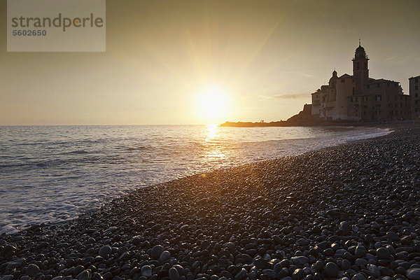 Felsen  Strand  Tischset  über  Sonne