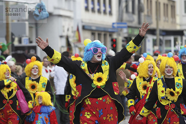 Karneval  Rosenmontagszug  Koblenz  Rheinland-Pfalz  Deutschland  Europa