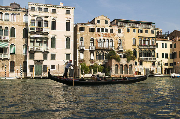 Europa Hotel frontal Palast Schloß Schlösser Venetien Italien Venedig