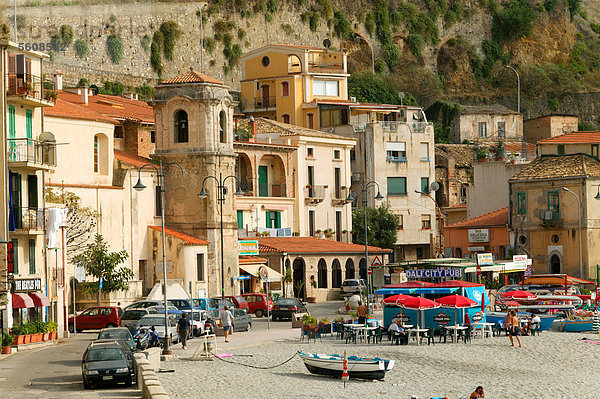 Hafen von Scilla  Kalabrien  Italien  Europa
