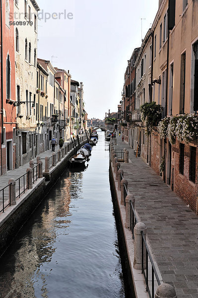 Canal Fondamenta Soranza delle Fornaci  Venedig  Venetien  Italien  Europa  Europa