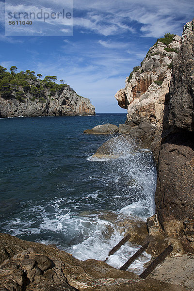 Europa Küste Balearen Balearische Inseln Mallorca Spanien