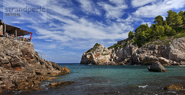 Europa Küste Balearen Balearische Inseln Mallorca Spanien