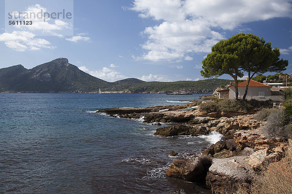 Küste  Sant Elm  Südwestküste  Mallorca  Balearen  Spanien  Europa