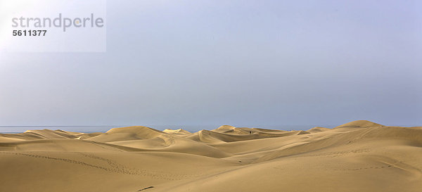 Die Sanddünen von Maspalomas  Gran Canaria  Kanarische Inseln  Spanien  Europa