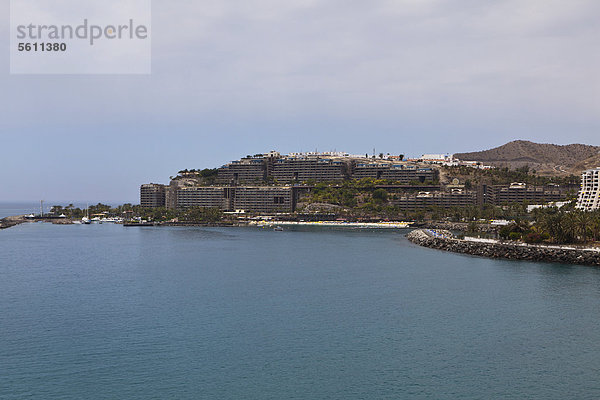 Europa Kanaren Kanarische Inseln Arguineguin Gran Canaria Spanien