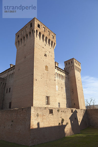 Burg von Vignola  Vignola  Emilia-Romagna  Italien  Europa