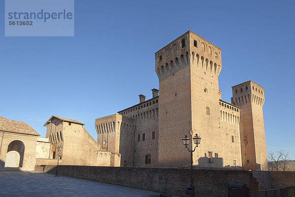 Burg von Vignola  Vignola  Emilia-Romagna  Italien  Europa