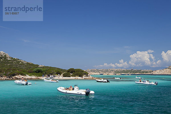 Insel Budelli  Parco Nazionale dell' Arcipelago di La Maddalena  Nationalpark Maddalena Archipel  Sardinien  Italien  Europa