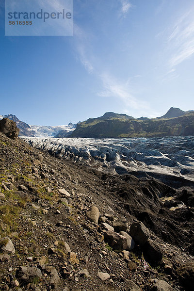 Vatnajökull Gletscher  Vatnajökull Nationalpark  Island