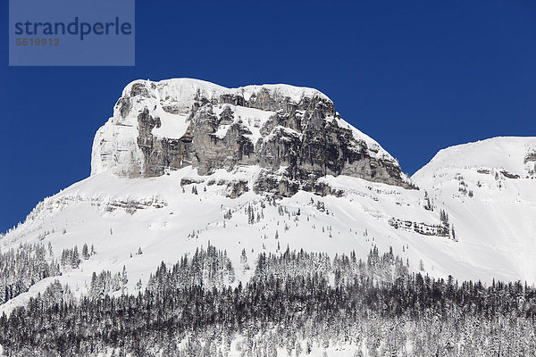Loser  Totes Gebirge  Blick von Altaussee  Ausseerland  Salzkammergut  Steiermark  Österreich  Europa