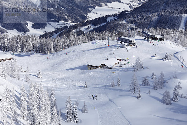 Skigebiet Reiteralm  Pichl-Preunegg bei Schladming  Steiermark  Österreich  Europa