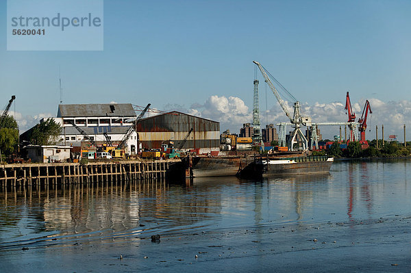 Hafen  La Boca  Buenos Aires  Argentinien  Südamerika