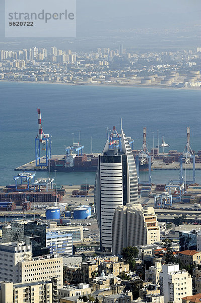Segeln Hafen Naher Osten Asien Haifa Israel
