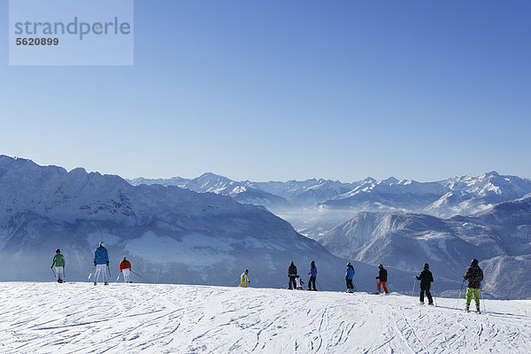 Skigebiet Die Tauplitz  Tauplitzalm  Bad Mitterndorf  Ausseerland  Salzkammergut  Steiermark  Österreich  Europa