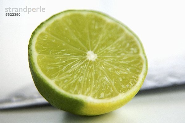 Eine halbe Limette