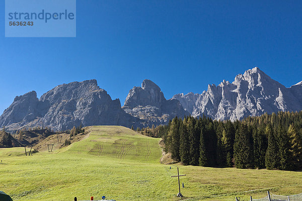 Elferkofel  Cima Undici  3094 m  Kreuzbergpass  Passo di Monte Croce  Sextener Dolomiten  Italien  Europa