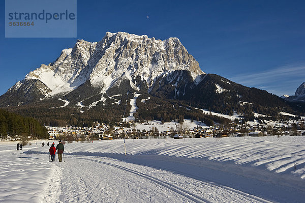 Zugspitze  Lermoos  Tirol  Österreich  Europa