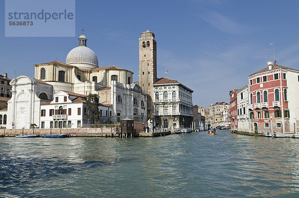 San Geremia e Lucia  über den Canal Grande gesehen  Venedig  Venetien  Italien  Europa