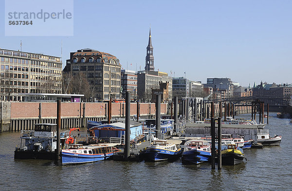 Hamburger Hafen  Hamburg  Deutschland  Europa