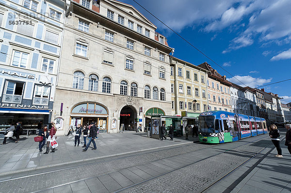 Europa Straßenbahn Österreich Graz