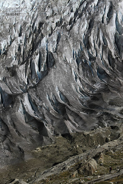 Aletschgletscher  Kanton Wallis  Schweiz