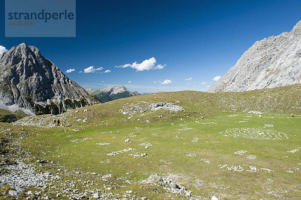 Ein Tal im Wettersteingebirge  Österreich