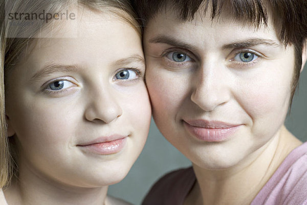 Mutter und Tochter Portrait