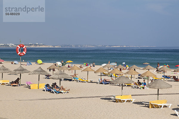 Strand Meia Praia  Atlantikküste  Algarve  Portugal  Europa