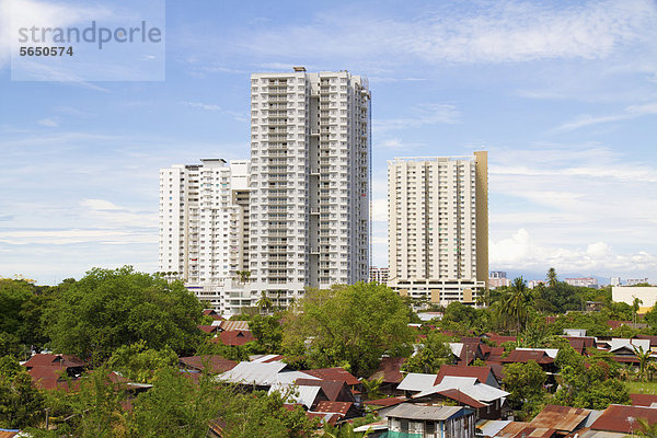 Malaysia  Butterworth  Blick auf die Stadt