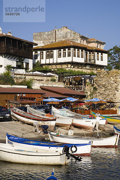 Südlicher Hafen  Museumsstadt Nessebar  Schwarzmeerküste  Bulgarien  Europa