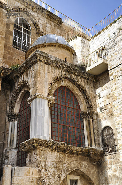 Grabkirche oder Kirche vom Heiligen Grab  Christliches Viertel  Altstadt  Jerusalem  Israel  Naher Osten  Vorderasien
