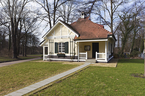 Parkwärterhaus  Jenischpark  Othmarschen  Hamburg  Deutschland  Europa